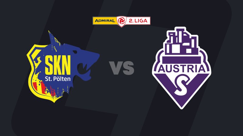 2. Liga heute im LIVE-Stream: SKN St. Pölten - Austria Salzburg
