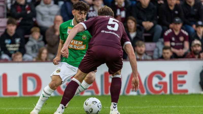 Dieser TV-Sender zeigt SK Rapid gegen Hearts
