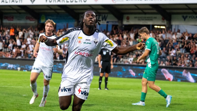 SCR Altach: Kehrtwende bei Yann Massombo
