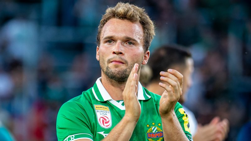 Bestreitet Kapitän Seidl gegen Sturm sein letztes Rapid-Spiel?