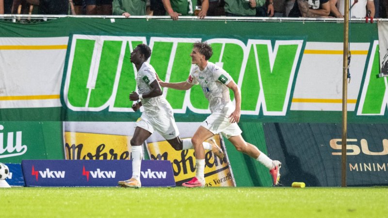 Erster Saisonsieg: WSG schießt Lustenau ab