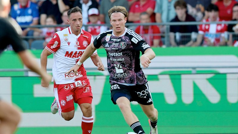 Über 75 Minuten Unterzahl: WAC erkämpft dennoch Punkt beim GAK