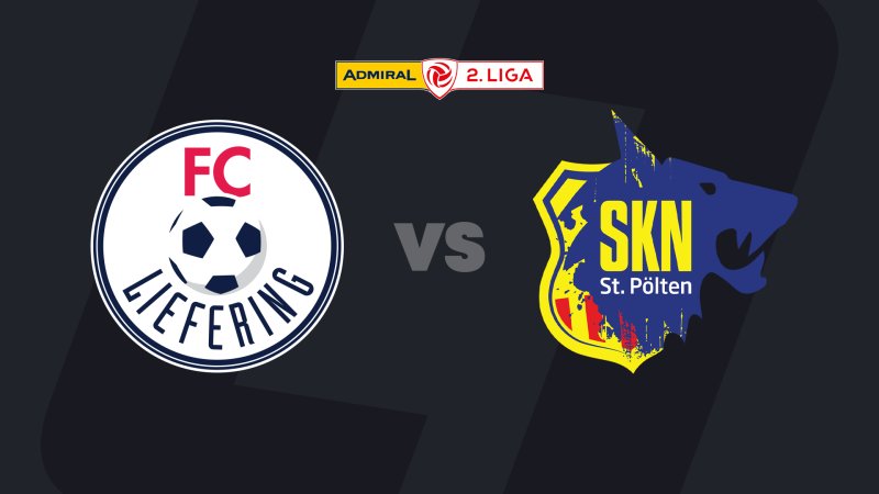 2. Liga heute im LIVE-Stream: FC Liefering - SKN St. Pölten