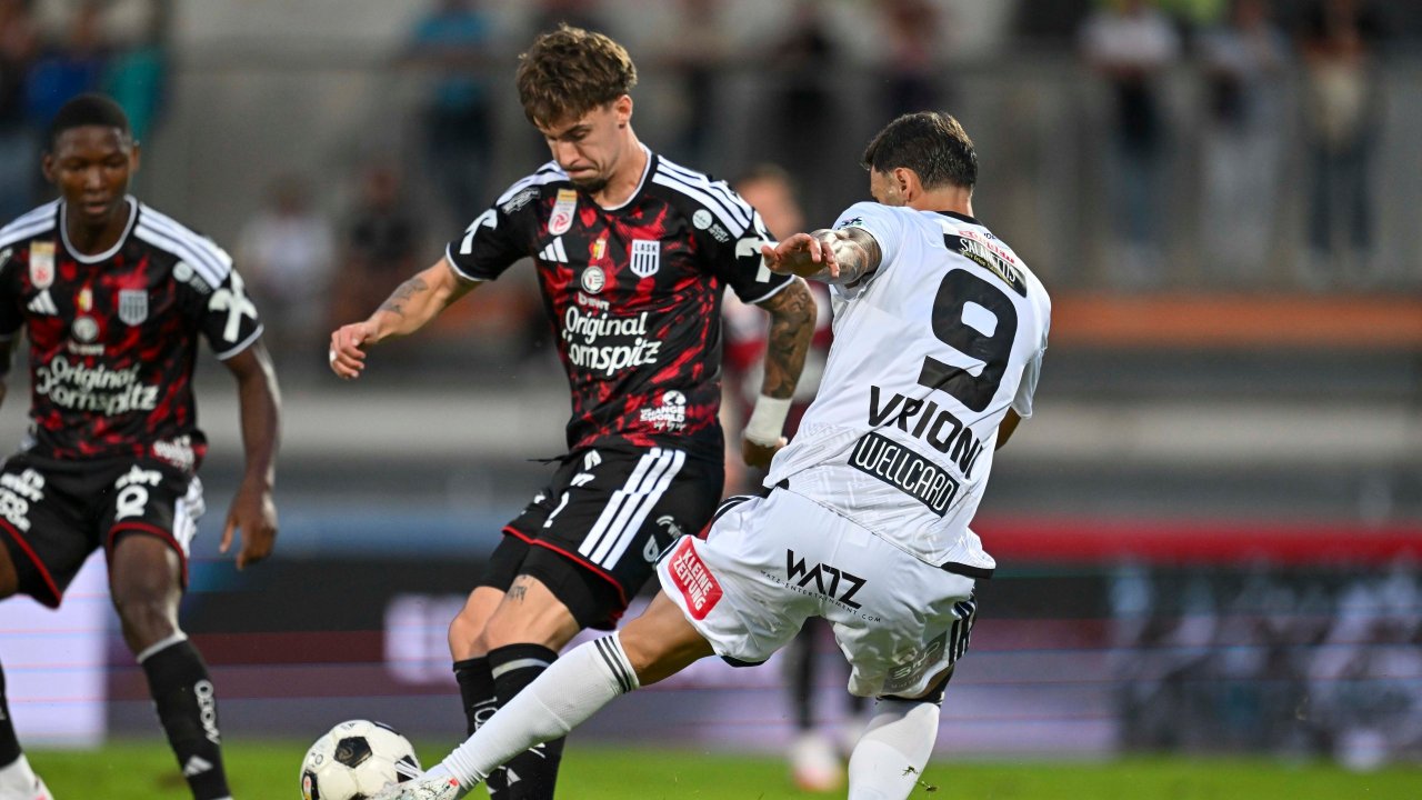 Rote Karte nach zwei Minuten: WAC gegen LASK dezimiert