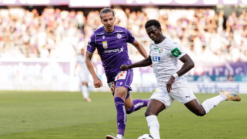 Ganz schwache Austria verliert auch gegen WSG Tirol