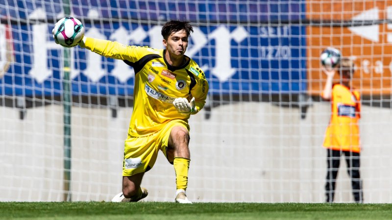 Klagenfurter Torhüter-Talent kehrt in die 2. Liga zurück
