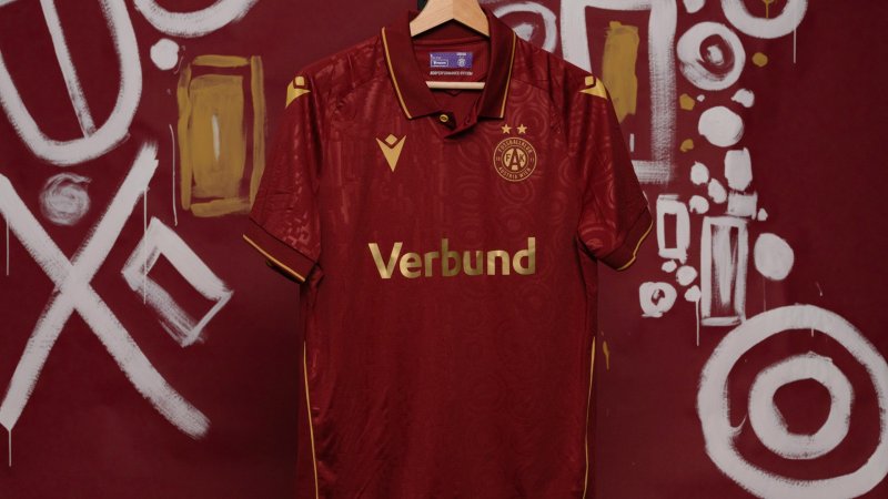 Bilder: Austria Wien präsentiert neues "Kunst-Trikot"