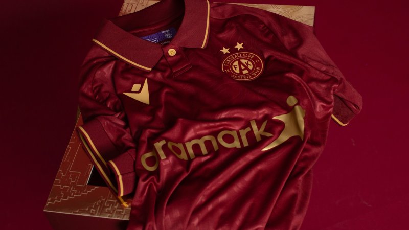 Bilder: Austria Wien präsentiert neues "Kunst-Trikot"