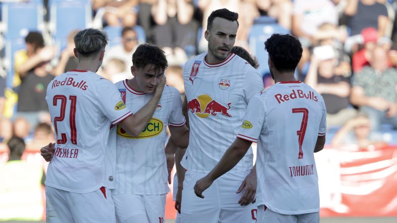 Favoritenrolle bestätigt! Salzburg gewinnt locker in St. Pölten