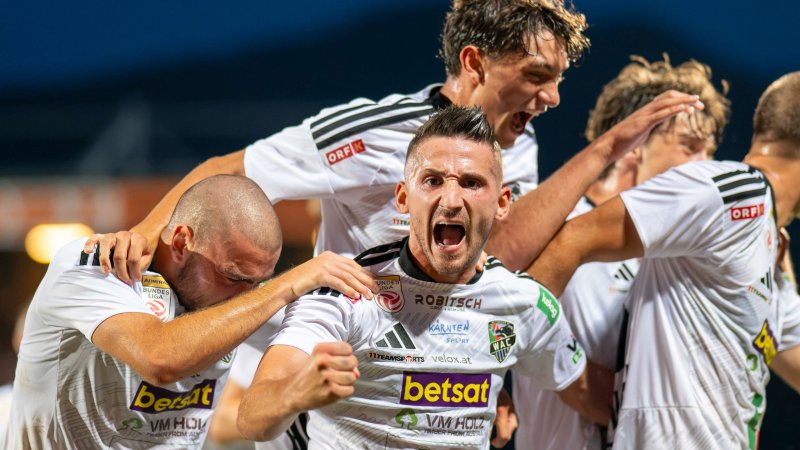 Im Elfmeterschießen! WAC zittert sich ins ÖFB-Cup-Achtelfinale