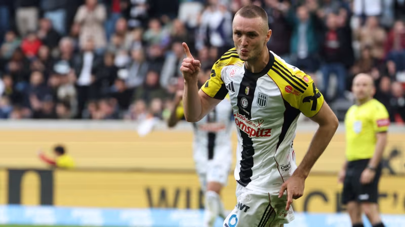 These 1: Unterschiedsspieler Kalajdzic: Mit dem ÖFB-Stürmer ist der LASK nochmal eine Klasse stärker und braucht sich vor niemandem verstecken. Der Aufstieg ins Sechzehntelfinale ist auf jeden Fall drin.