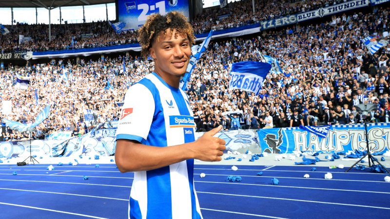 Hertha feiert ÖFB-Hoffnung Adewumi: "Er ist verrückt"
