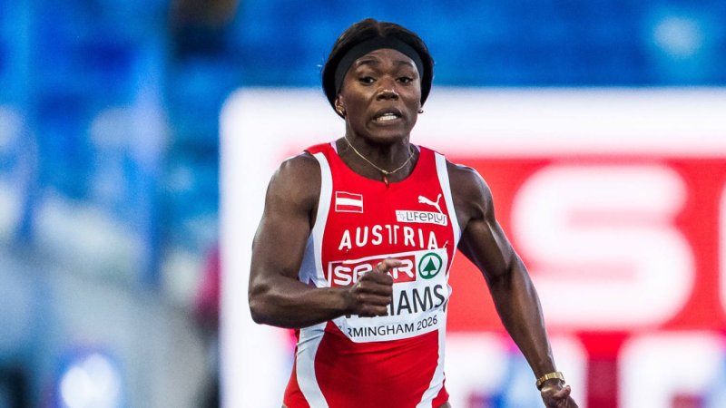 Christania Williams wird zum Saisonschluss in Rovereto Zweite