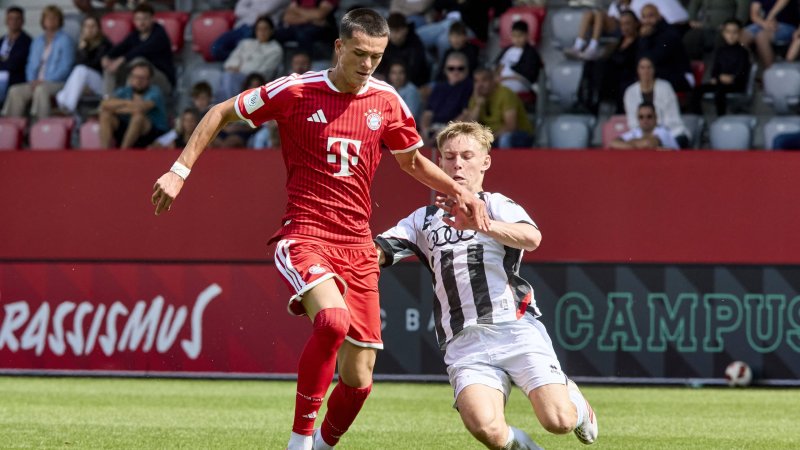 ÖFB-Spieler Matteo Maric scort bei Youth-League-Debüt für Bayern