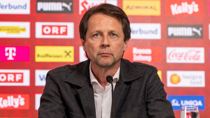 Überraschung beim ÖFB: Peter Schöttel steht vor dem Aus