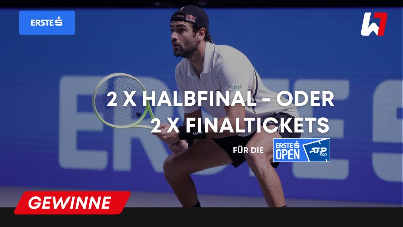 Gewinne Final-Tickets für die Erste Bank Open - GLAUB AN DICH