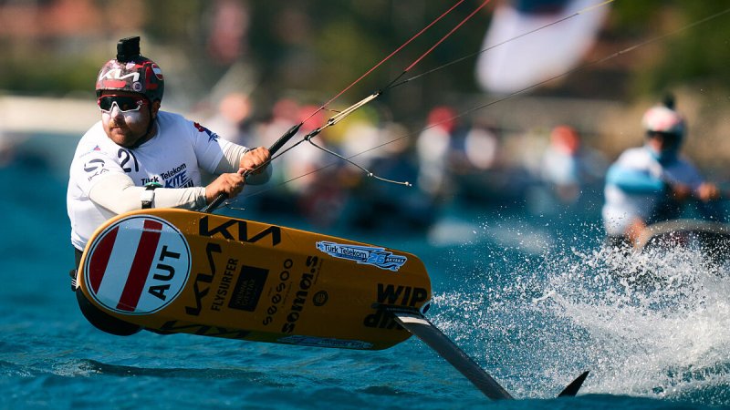 Kitesurfer Bontus holt EM-Silber