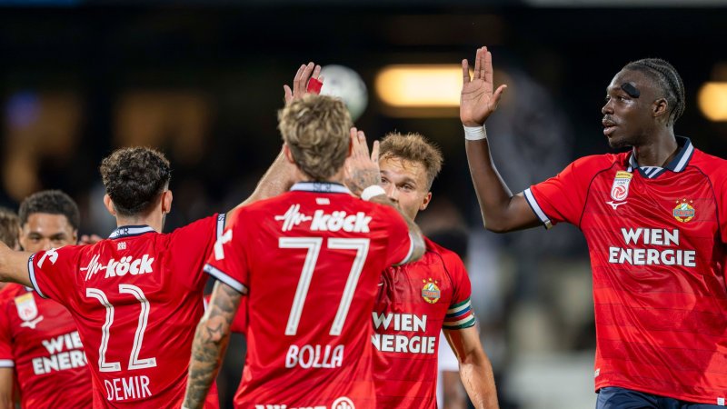 Innenverteidiger in Torlaune! Rapid schlägt den WAC