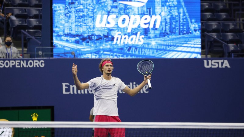 Throwback: Als Zverev letztmals im US-Open-Finale stand