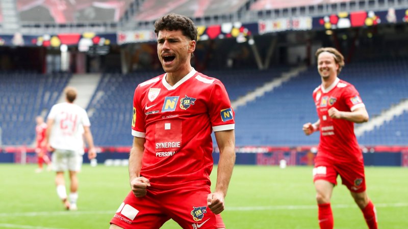 Später Hartwig-Doppelpack: SKN besiegt Liefering in Überzahl