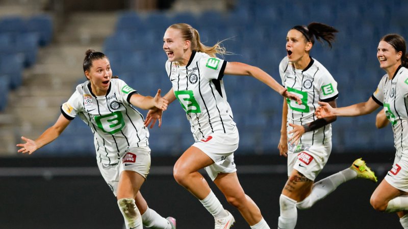 Frauen-Bundesliga: Sturm Graz bleibt weiter ungeschlagen