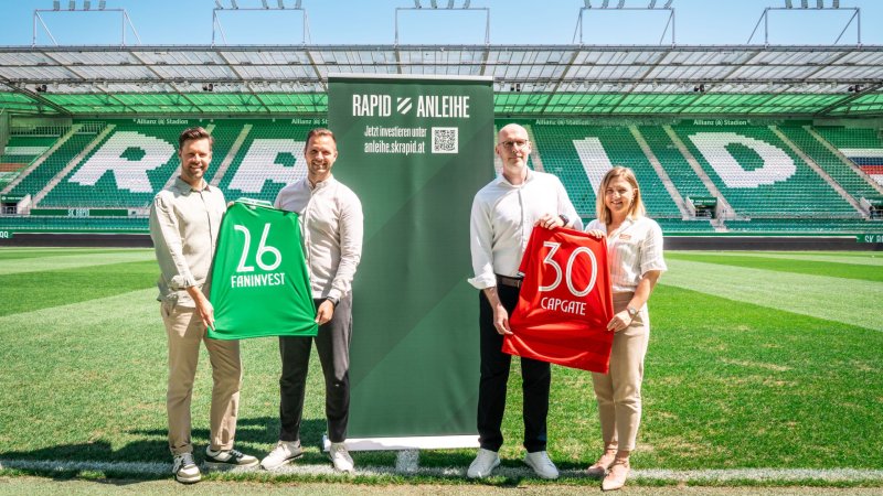 Rapid macht seine Fans zu Investoren