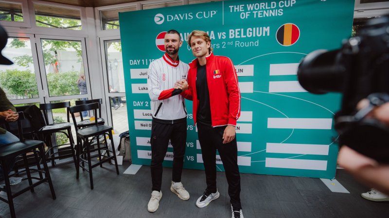 Davis Cup: Duelle für Freitag fixiert - Rodionov eröffnet