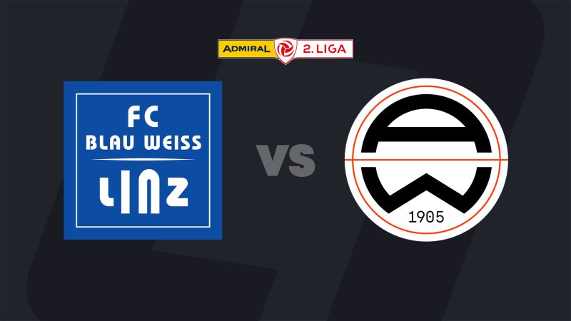 2. Liga heute im LIVE-Stream: Blau-Weiß Linz - Admira Wacker