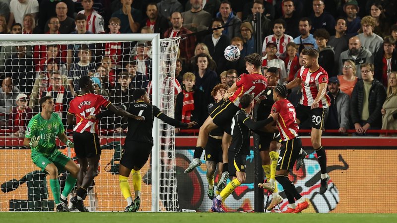 Schuster-Assist leitet Brentford-Sieg ein