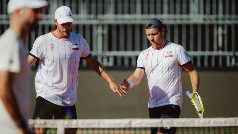Davis Cup: Oberleitner/Miedler bringen Österreich wieder in Front