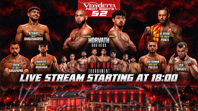 Im LIVE-Stream: Vendetta Fight Night 52