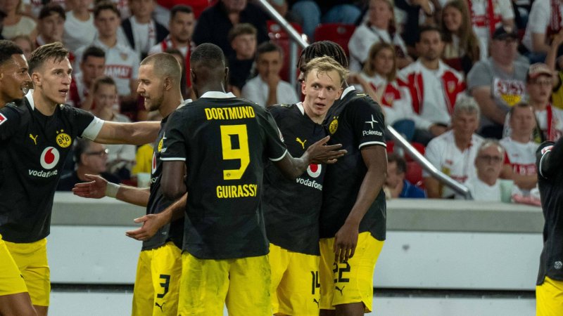 Beier-Goldtor: Dortmund gewinnt das Topspiel gegen Stuttgart