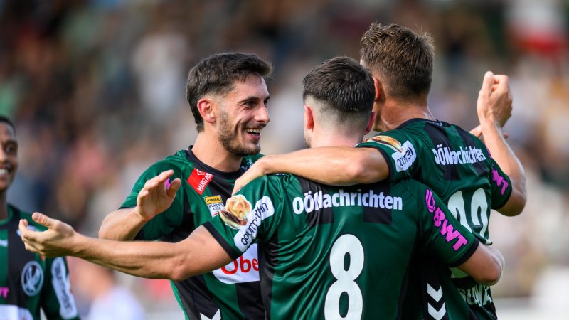 Ried feiert klaren Sieg gegen harmlose Wolfsberger