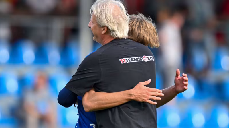 Schopp stolz auf die Mannschaft