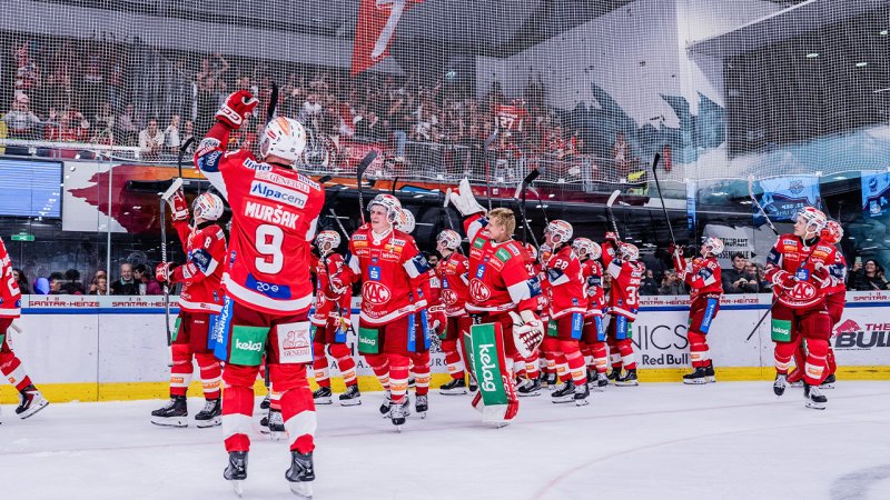 ICE-Neuling und KAC siegen, Salzburger Fehlstart ist perfekt