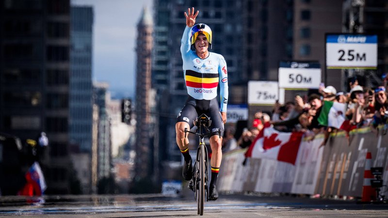 Schon wieder Gold! Evenepoel stellt WM-Rekord ein