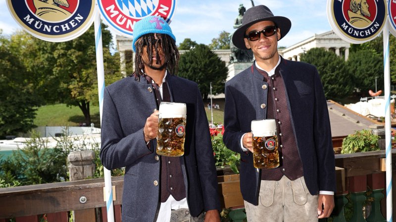 FC Bayern am Oktoberfest - die Bilder
