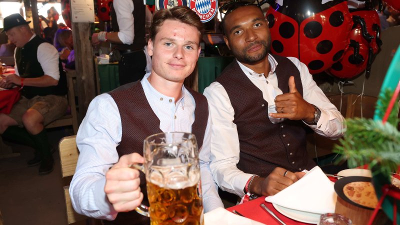 FC Bayern am Oktoberfest - die Bilder