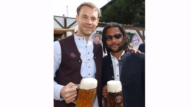FC Bayern am Oktoberfest - die Bilder