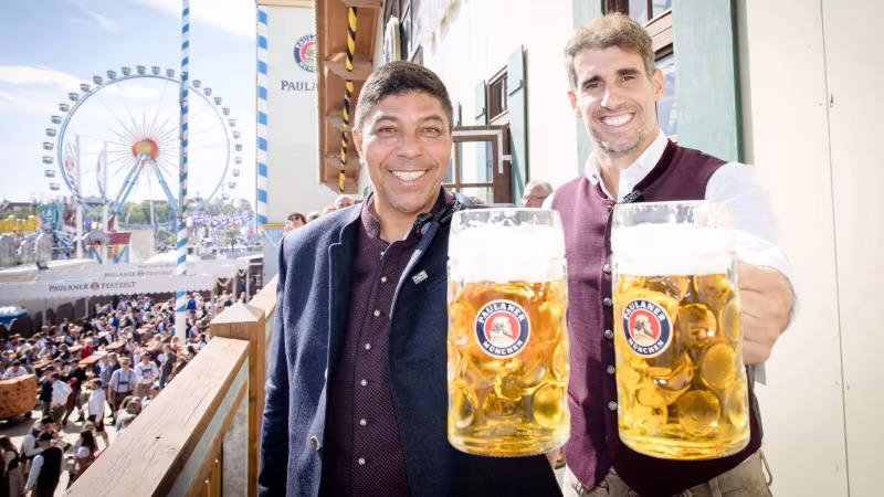 FC Bayern am Oktoberfest - die Bilder