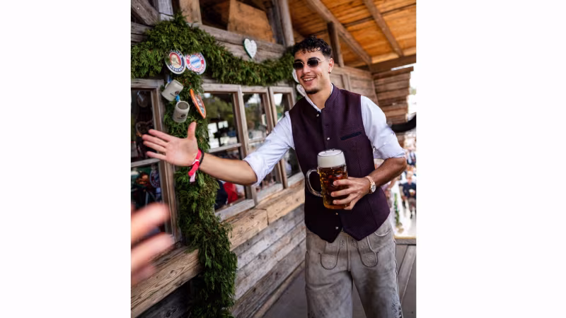FC Bayern am Oktoberfest - die Bilder