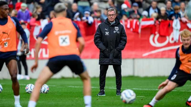 Schöttel vor Ort! ÖFB-Lehrgangs-Start mit öffentlichem Training