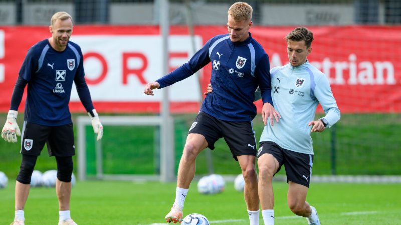 Die Bilder vom ersten ÖFB-Training in Windischgarsten