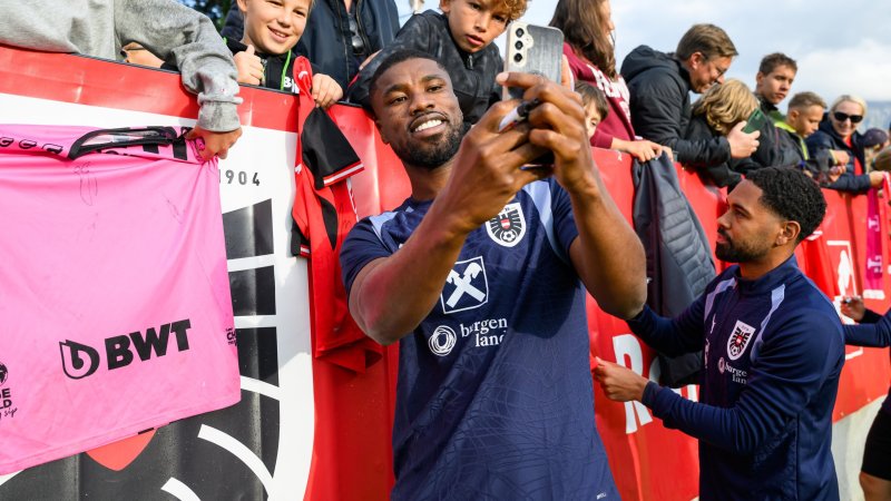 Die Bilder vom ersten ÖFB-Training in Windischgarsten