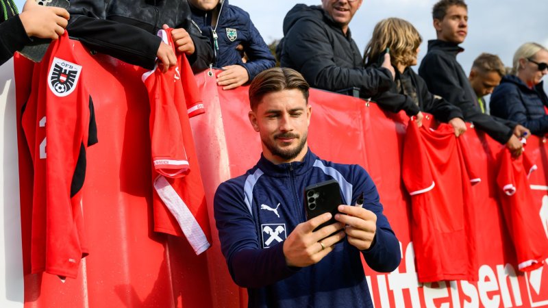 Die Bilder vom ersten ÖFB-Training in Windischgarsten
