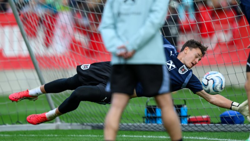 Die Bilder vom ersten ÖFB-Training in Windischgarsten