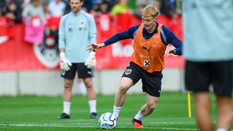 Die Bilder vom ersten ÖFB-Training in Windischgarsten