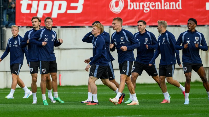 Die Bilder vom ersten ÖFB-Training in Windischgarsten