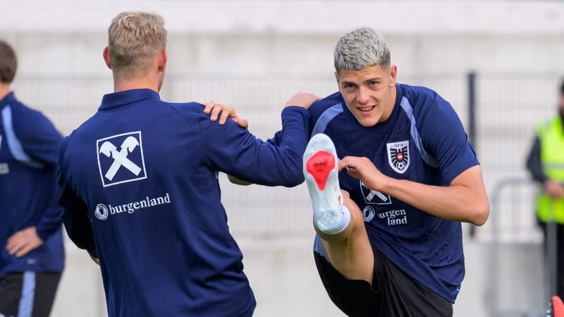 Die Bilder vom ersten ÖFB-Training in Windischgarsten