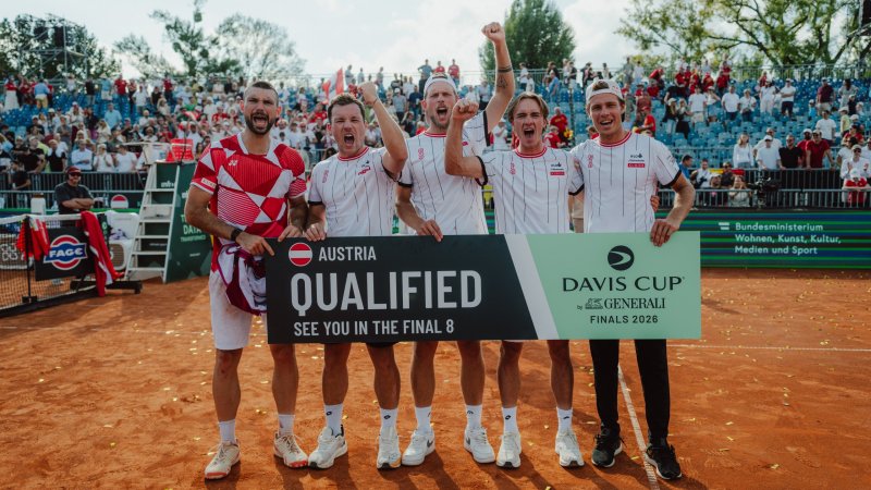 Davis-Cup-Finalturnier: Schweres Los für Österreich!